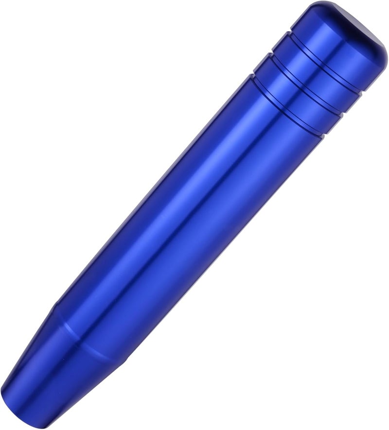 Abfer Tall Shift Knob Car Long Shifting Head Replace Weighted Gear Stick Shifter Knob Extension Fit Most Manual Automatic Transmission Vehicle, Blue - Image 1