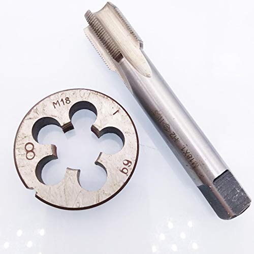 Yodaoke HSS M18 x 1mm Tap and M18 x 1.0mm Die Metric Thread Right Hand - Image 4