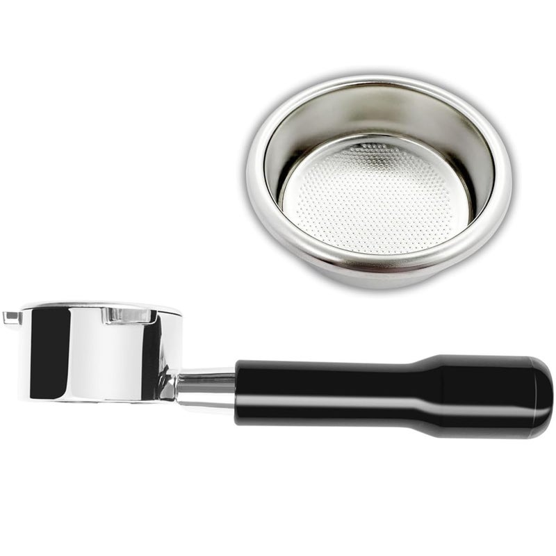 Frossvt 54mm Bottomless Portafilter with 18â€“20g Basket, Naked Espresso Portafilter Compatible with Breville Barista Express, Barista Pro, Barista Touch, Bambino Plus, Infuser Espresso Machines - Image 1