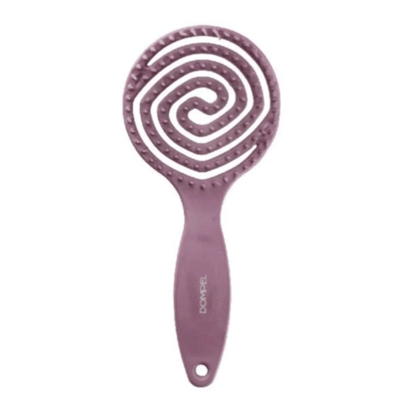 Dompel silicone brush all hair types - Purple
