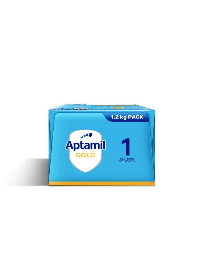 Aptamil Aptamil Gold Infant Formula Milk Powder for Babies - Stage 2 (6-12 Months) - with Prebiotics and DHA - 1.2 kgs - Large Pack - Image 4