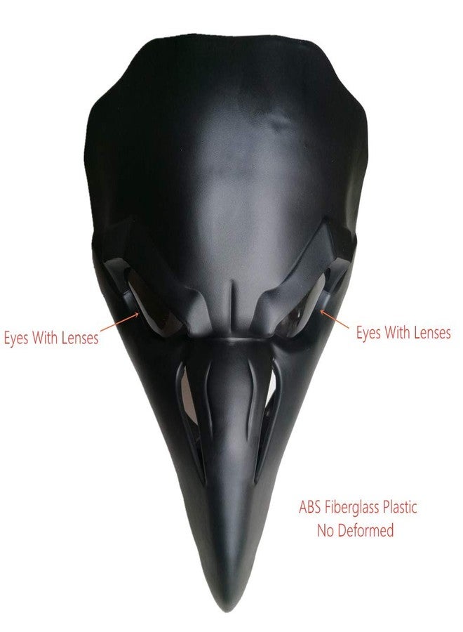 damdos Cosplay Prop OW Reapter Masks Neverolmore Mask,Reapter Birds Cosplay Masks Role Play Birthdays Gifts - Image 3
