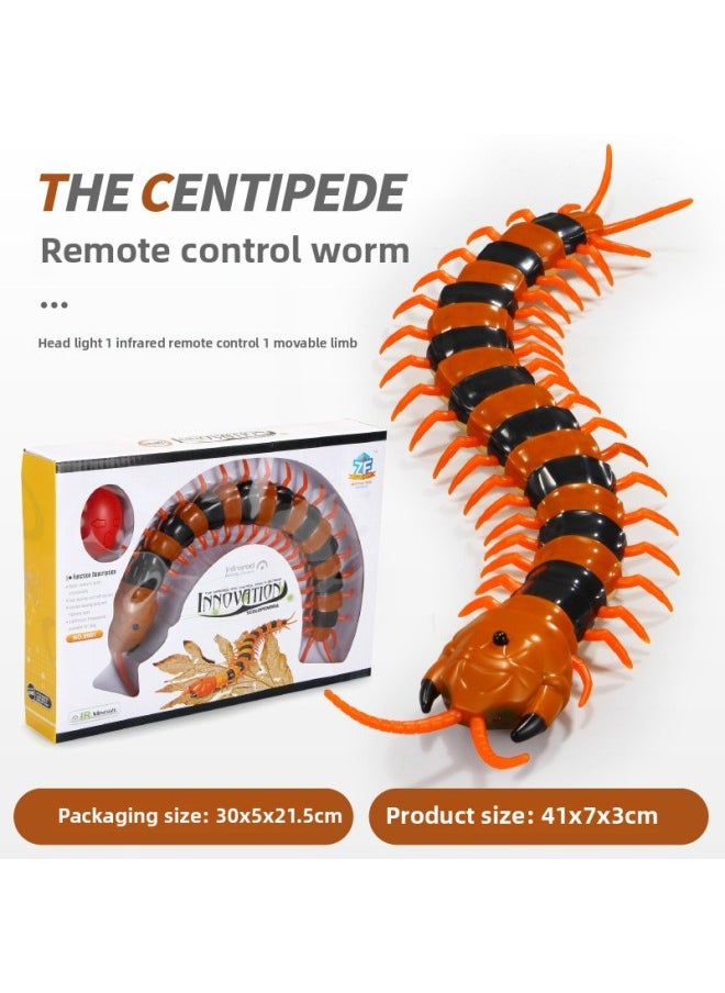 Realistic Remote Control Snake Prank Electric Scary Toy Insect Animal Shake Control Cockroach Centipede Novelty Gag Gift-Color:9901 Color  - Image 1