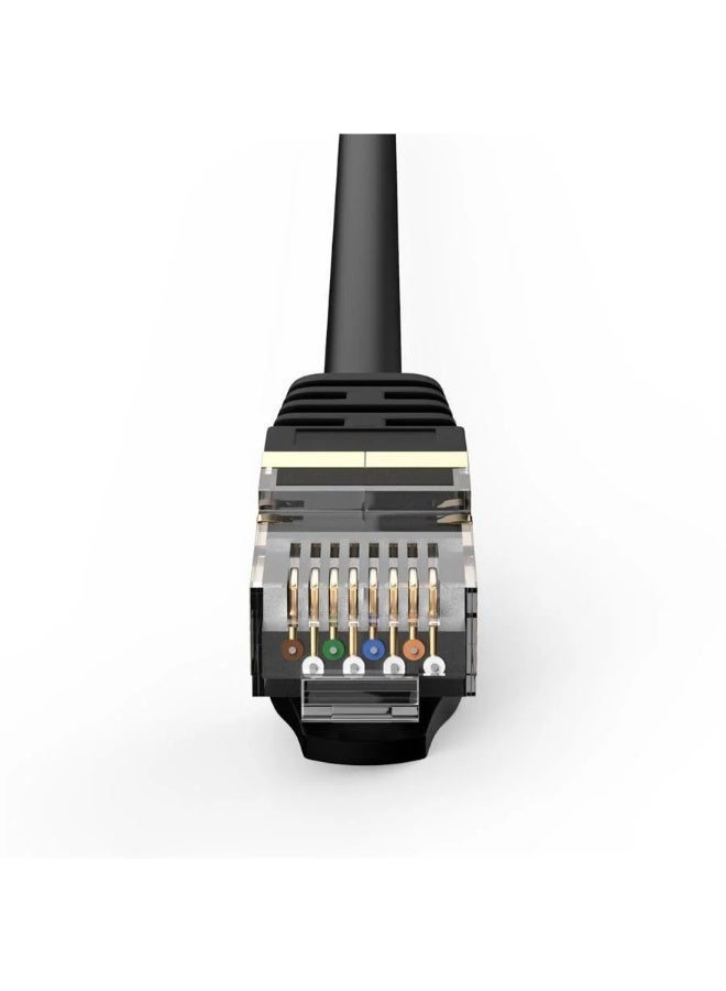 هيوليت باكارد كابل شبكة إيثرنت HP - Cat7 F/FTP، 600 ميجاهرتز، 10 جيجابت في الثانية، RJ45، طول مترين، أسود - Image 3