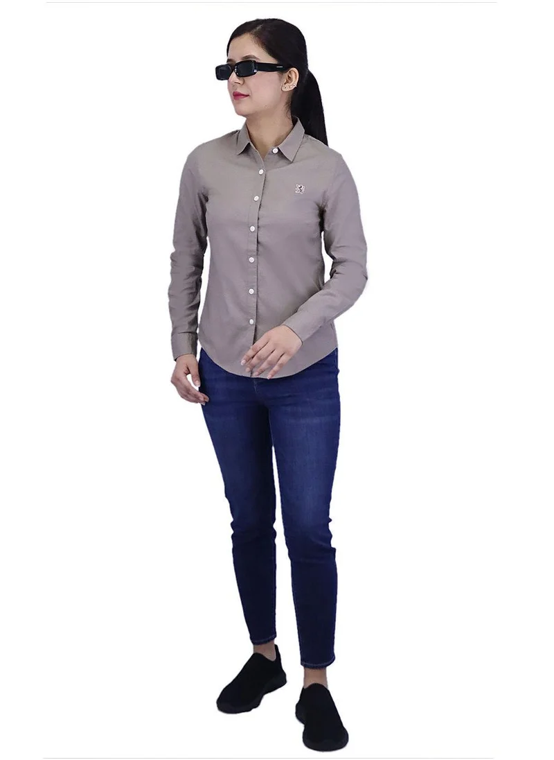 GIORDANO Women's Oxford Shirt