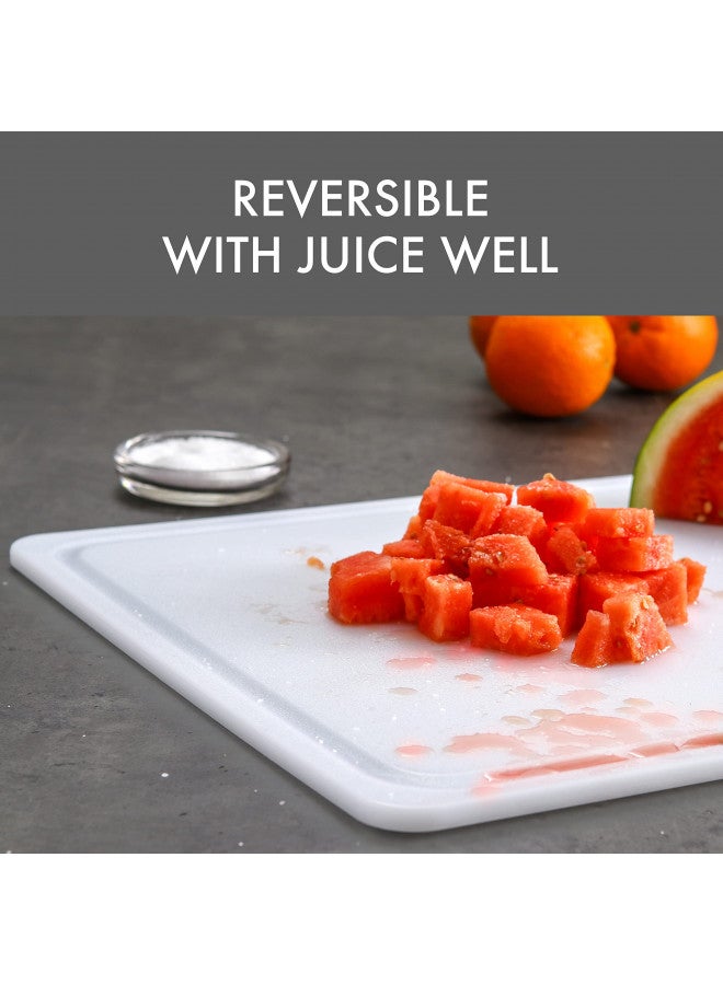 Dexas NSF Polysafe Pastry/Cutting Board with Well, 15 by 20 inches, White - Image 3