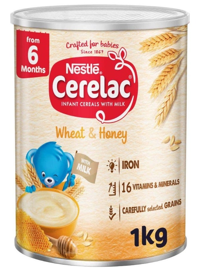 Baby Cereal Wheat And Honey 1000 G