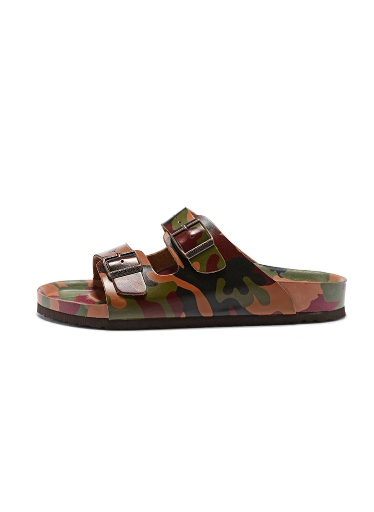Birko Flor Double Strap Sandals
