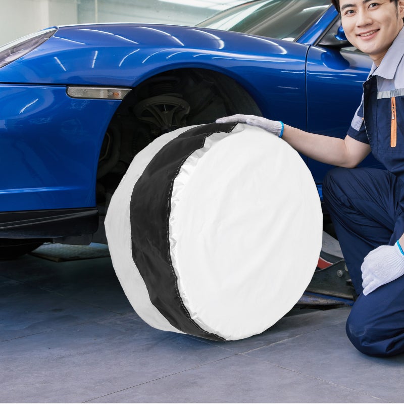 🚗 واقي عجلة للإطار الاحتياطي مقاوم ومتعدد الاستخدامات للسيارات والشاحنات - Image 4
