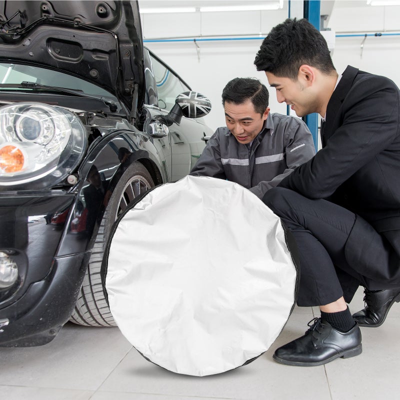 🚗 واقي عجلة للإطار الاحتياطي مقاوم ومتعدد الاستخدامات للسيارات والشاحنات - Image 5