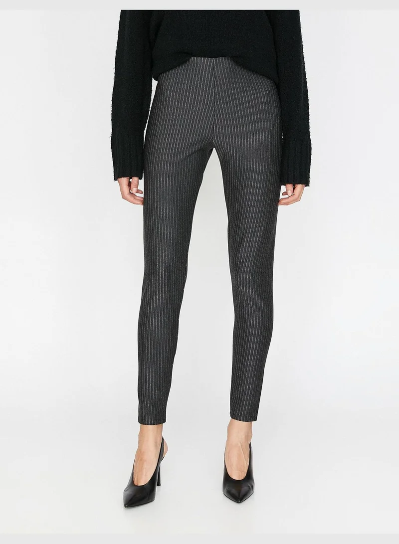 KOTON Striped Leggings