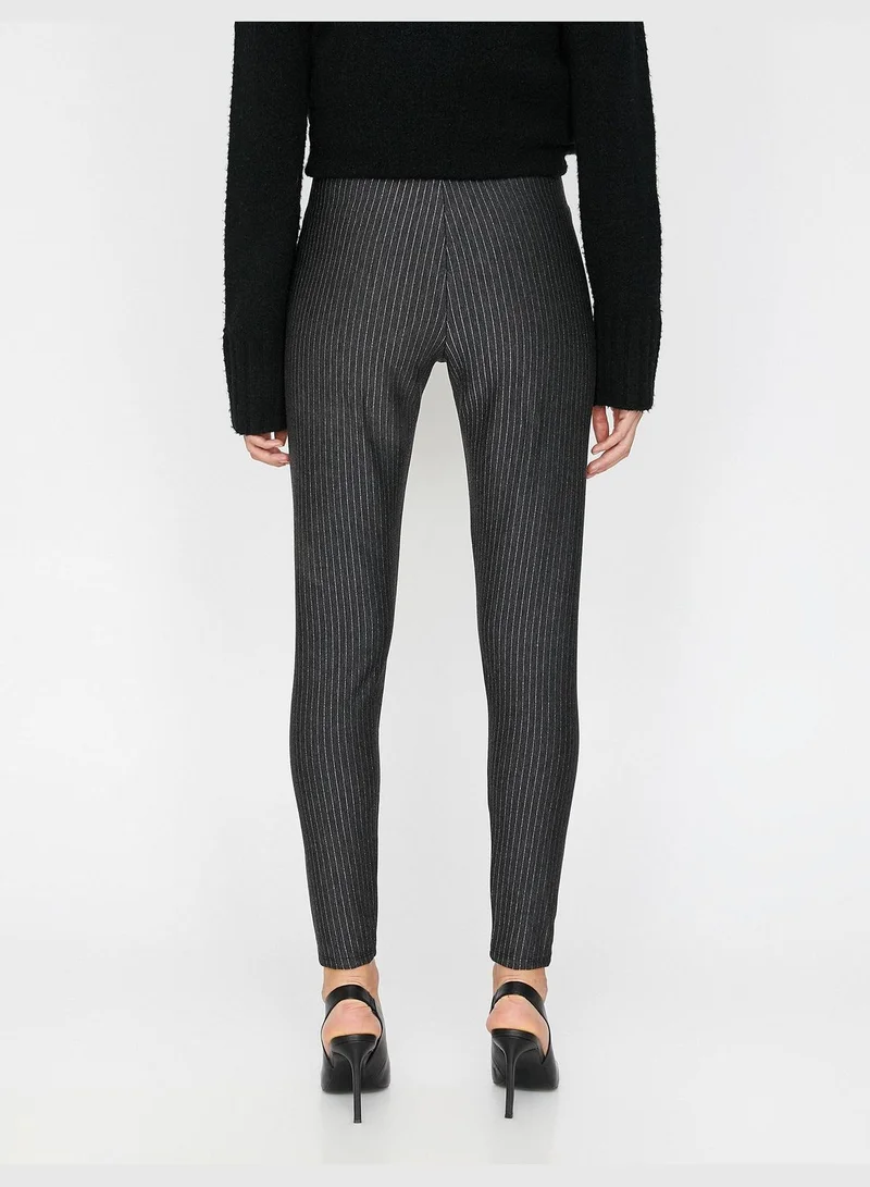 KOTON Striped Leggings