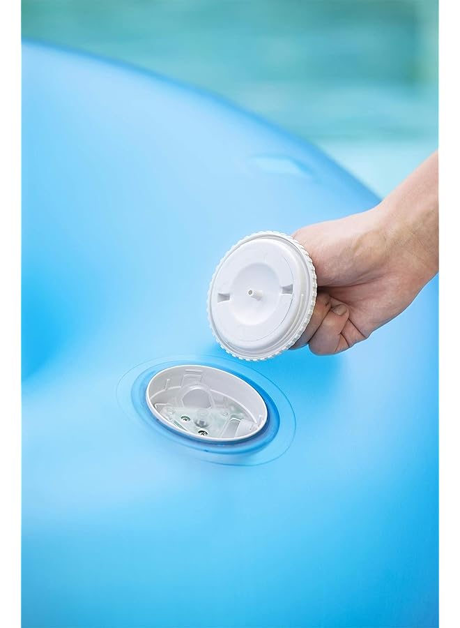 بست واي حلقة سباحة LED ساطعة 1.18MX 1.17M - Image 4