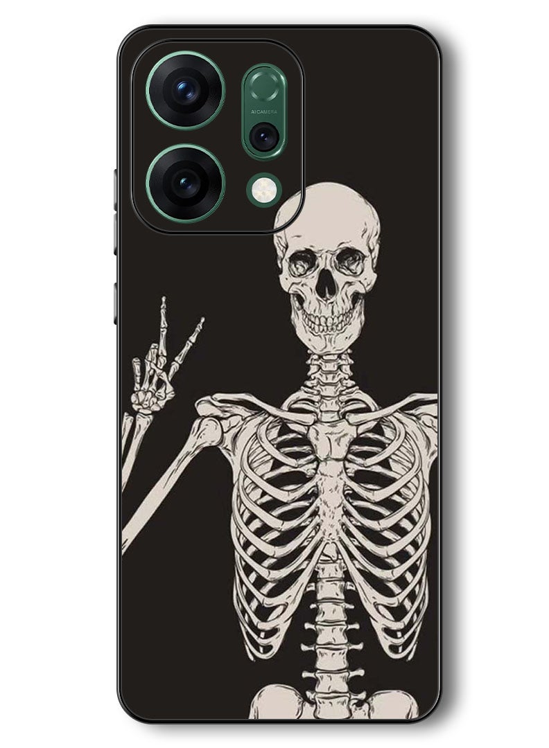 Theodor Case Compatible with Oppo Reno 14 6.59 Inch Protection Shockproof Bumper Cover Victory - Image 1