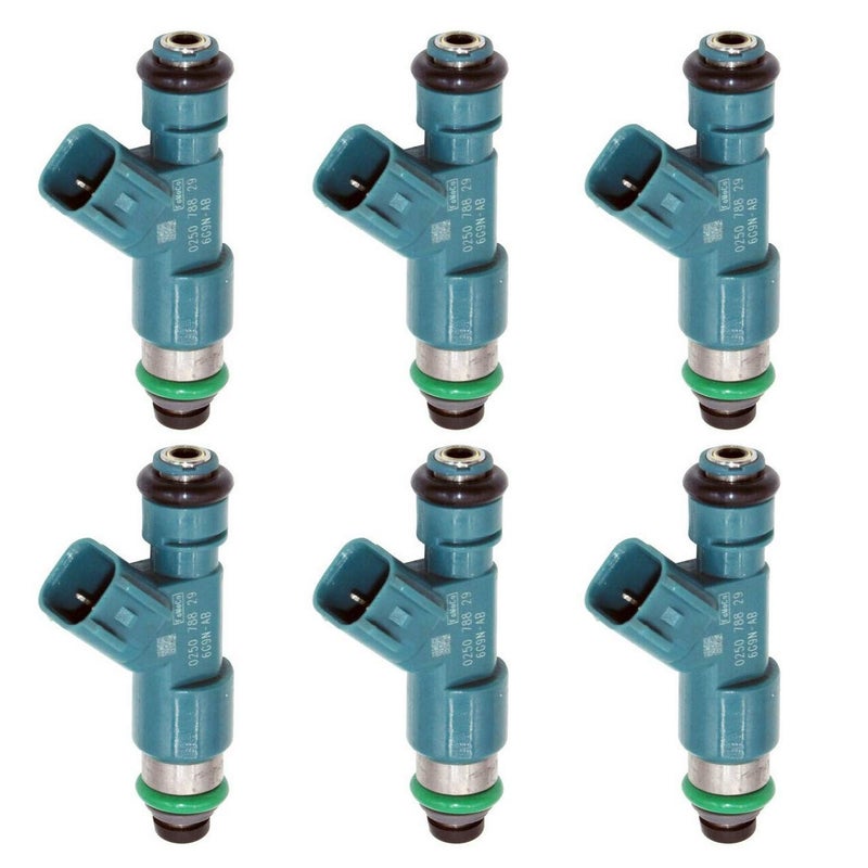 IXGKHC SET Of 6Pcs OE FUEL INJECTOR Fit 20072014 For Volvo S80 V70 XC60 70 90 6G9NAB 30777501 LR001982