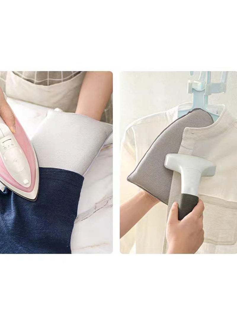 Garment Steamer Ironing Gloves, Anti Steam Handheld Ironing Pad, Heat Resistant Garment Steamer Mitt, Complete Care Protective Garment Steaming Mitt,