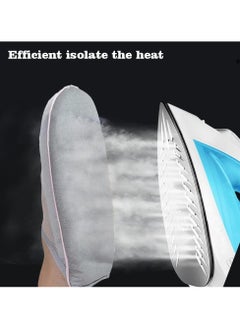 HaHaHai Garment Steamer Ironing Gloves, Anti Steam Handheld Ironing Pad, Heat Resistant Garment Steamer Mitt, Complete Care Protective Garment Steaming Mitt,  - Image 5