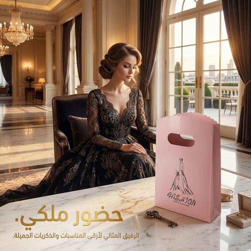 EZABILLA Luxury Gift Bag Cinematic Design Durable Paper Bag For Happy Occasions And Sweet Memories For Her (Figure 5) - Image 4