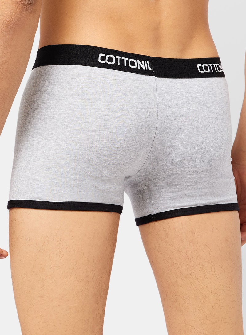 COTTONIL Logo Graphic Cotton Boxers  - Image 2