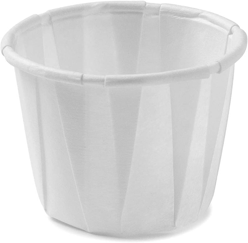 Vakly Paper Souffle Cups 1/2 oz (0.5 oz) (250 Pack) â€“ Disposable Portion & Medicine Cups for Medication, Pills, Condiments, Food Tasting & Dessert Samples - Image 4