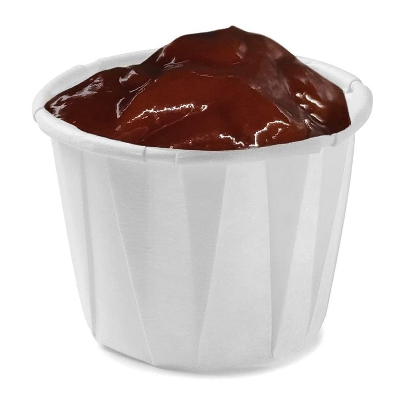 Vakly Paper Souffle Cups 1/2 oz (0.5 oz) (250 Pack) â€“ Disposable Portion & Medicine Cups for Medication, Pills, Condiments, Food Tasting & Dessert Samples - Image 5