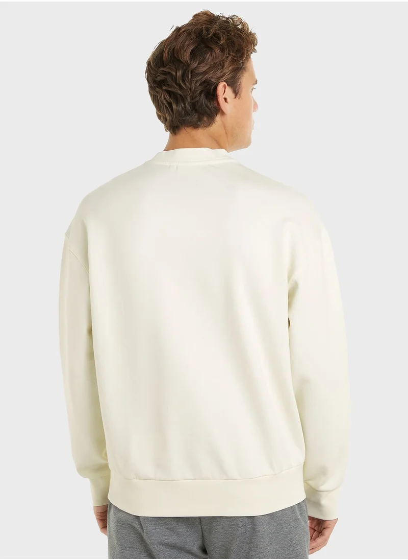 CALVIN KLEIN Shadow Embossed Logo Sweatshirt