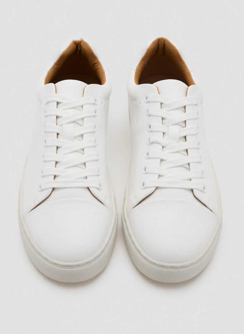 Mango Man Lace-Up Panel Sneakers  - Image 4