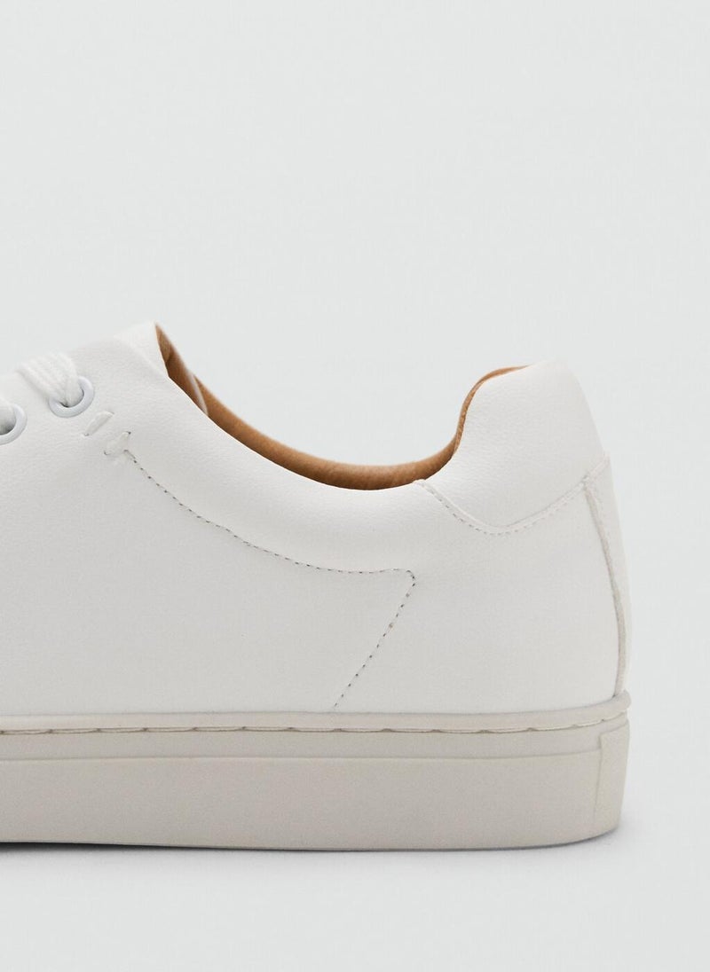 Mango Man Lace-Up Panel Sneakers  - Image 3