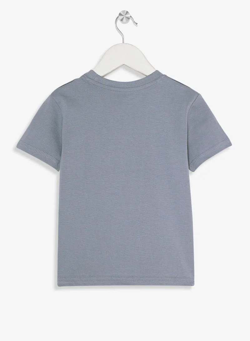 ريبلز مع نمشي Boys Tee With Shorts Set