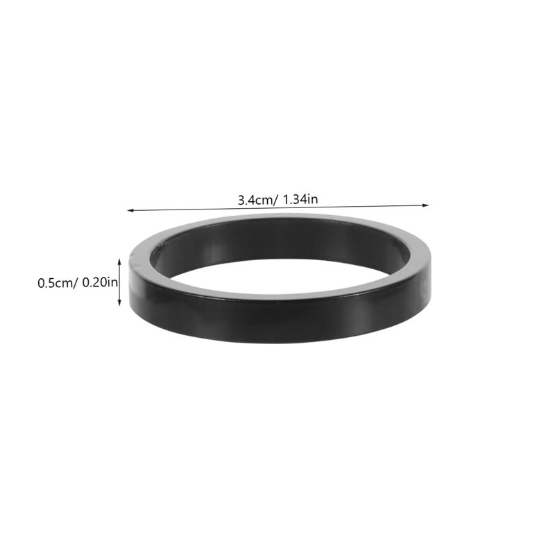 Aluminum Alloy Bike Headset Spacer Set 5pcs Stem Spacer Vibration Dampening Handlebar Upgrade - Image 3