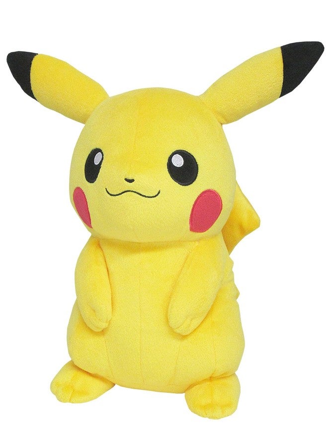 Sanei Pokemon All Star Collection PP16 Pikachu Stuffed Plush, 13"/Medium - Image 1