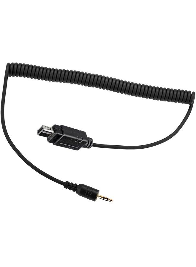 PHOLSY 2.5mm N10 Off-Camera Remote Cable for Nikon Z5, Z7, Z7-II, Z6, Z6-II, D750, D780, D7500, D7200, D7100, D5600, D5500, D5300, D610, D600, D90, P7700, P7800, P950, Replaces Nikon MC-DC2 Cable
