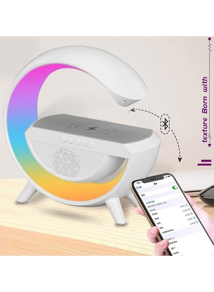 RGB Atmosphere Lamp, Color Changing Wireless Charger - Image 1