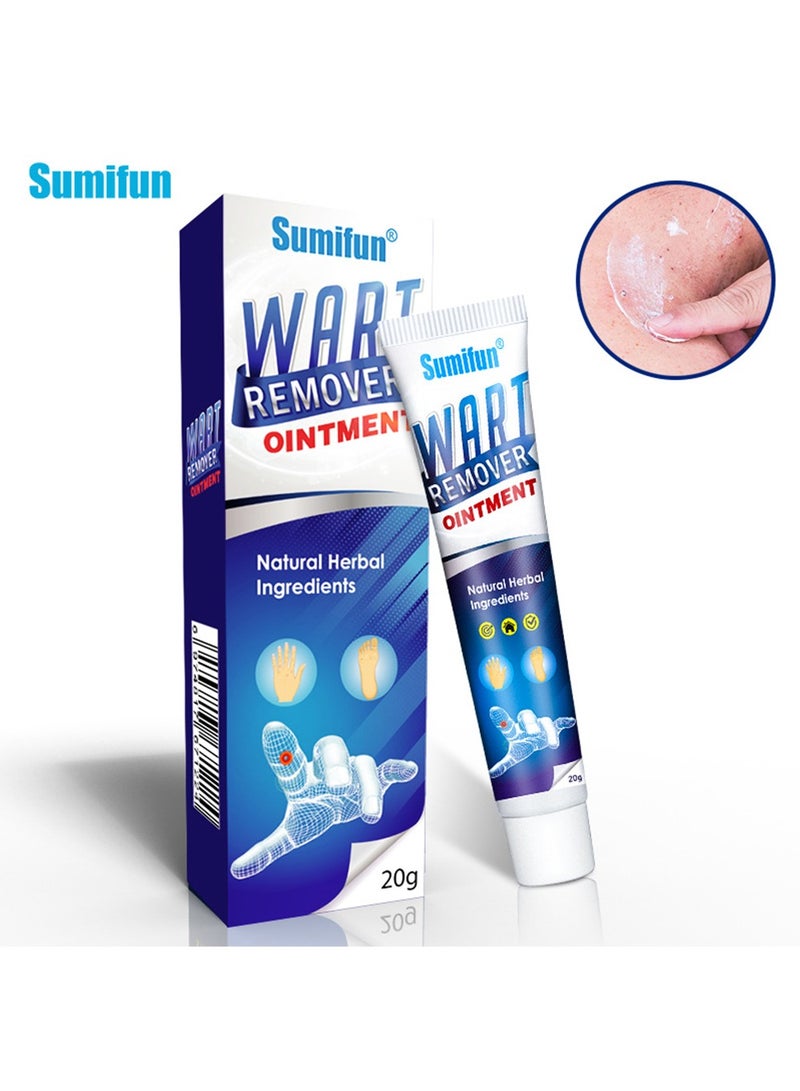 Sumifun Wart Removal Ointment Cream Skin Treatment With Natural Herbal Ingredients for The Treatment Of Common Warts Effective And Safe  - Image 1