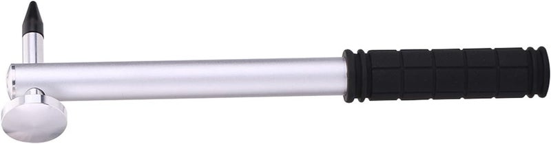Car Body Dent Repair Aluminium Alloy Knockdown Tap Down Hammer, Dent Repair Tool with 8 Interchangeable Rubber Heads, Textured Handle for Non - Slip Grip, Professional Au - Image 2