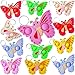 PSDFH 24 Packs Bulk Butterfly fidgets Toys for Kids Children Classroom Students Gift Prize from TeacherButterfly Animal Birthday Party Favors - Image 2