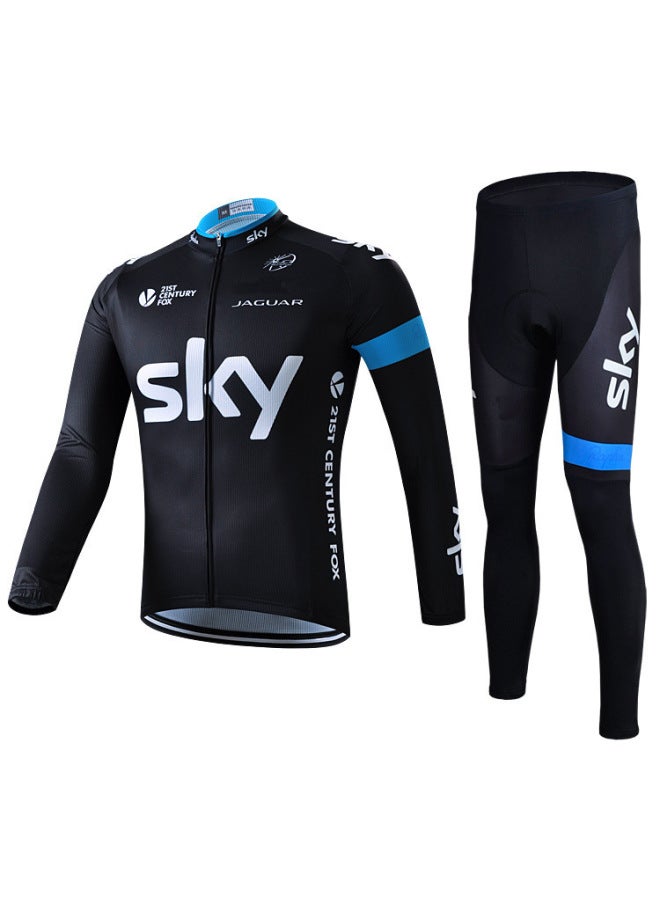 Hot Tour De France Road Mountain Free Riding Long-sleeved Breathable Cycling Sportswear Equipment