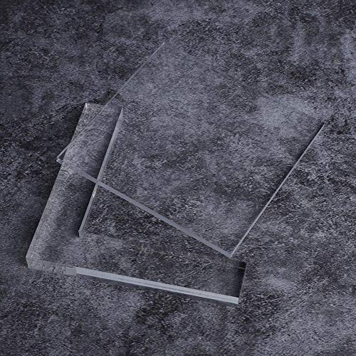 ZJchao 2pcs Stamp Block Clear Stamping Tools, Stamp Positioner Kit Acrylic Stamp Coloring Board Locating Clear Acrylic Pad Stamp Positioner, Stamp Coloring Board for Scrapbooking Crafts Card Making - Image 5