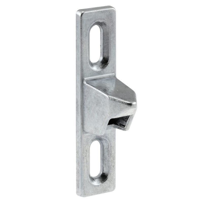 Prime-Line MP2082 Sliding Door 1/2 In. Wide Keeper with Chrome Plated Diecast, 2 Count (Pack of 1) - Image 3