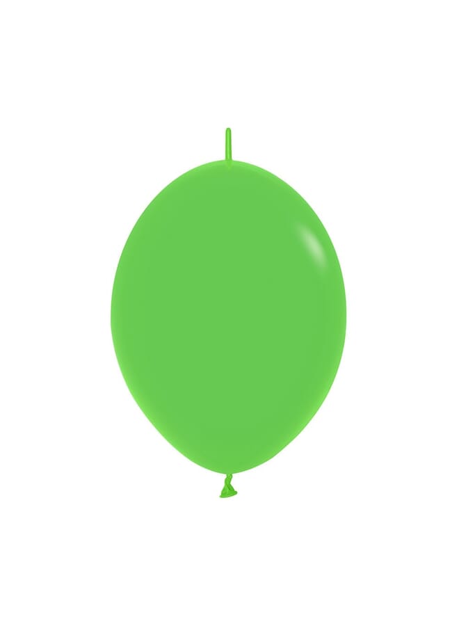Party Time 28Cm 031Lime Green25 Piece Link O Loon Latex Balloons 12Inch - Image 2