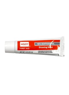 MG217 10% Ichthammol Drawing Salve, Remove Splinters, Slivers, Stingers, Thorns And Treat Minor Skin Irritations - Made In The Usa - 1 Oz Tube  - Image 1
