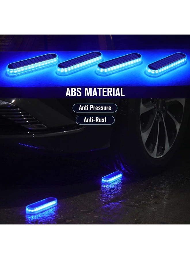 Honalia Solar Dock Lights Marine, 6 Pack Solar Driveway Lights Stick on Dock Lights Solar Powered Waterproof IP68, Blue Solar Lights Outdoor for Driveway Deck Patio Walkway Pathway Backyard. - Image 3