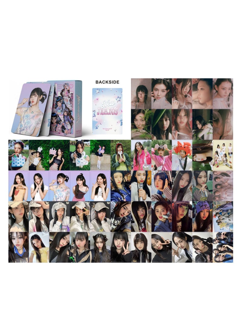 Generic 55 Pieces Of NEW JEANS New Album GET UP Collection Card Photo Card  - Image 2