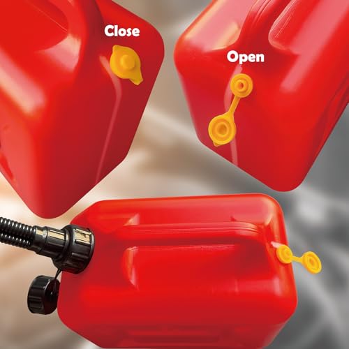 MEAJOO 5 PCS Universal Can Vent Cap, Yellow Gas Can Vent Cap Replacement Flexible Pour Nozzle Gasket Stopper Compatible for Most Cans - Image 5