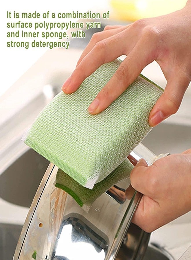 10WeRun Active Mesh Scrubber Pad, Foam Sponge, Scratch Proof with Stain Splitter Net (6) - Image 5