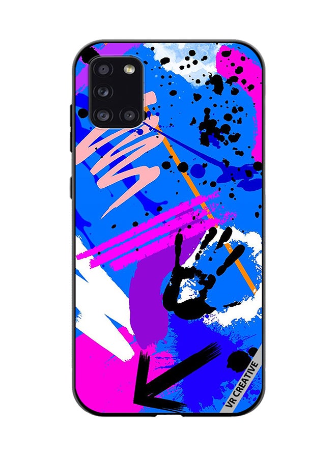 VR CREATIVE Protective Case Cover For Samsung Galaxy A31 Design Multicolour - Image 1