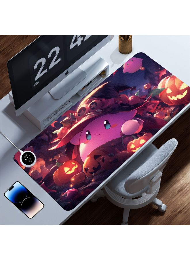 Funny Warm Table Mat Oversized Dirty-Resistant Mouse Pad Heating Pad Heating Hand Warmer Office Game Gift Pad-Color:400x900x2mm-Pattern:Heating Pad  1(2) - Image 2