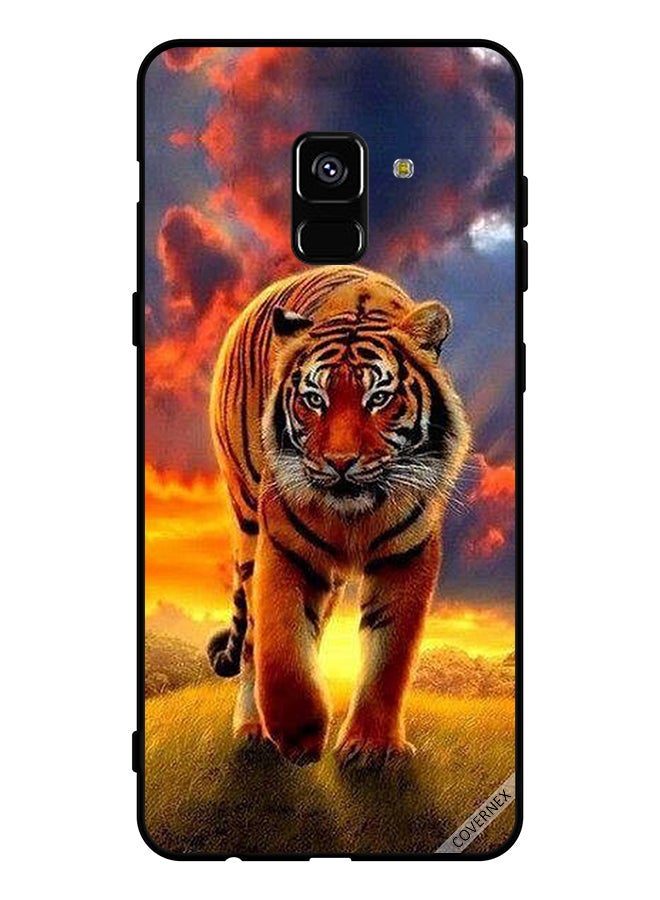 Covernex Protective Case Cover For Samsung Galaxy A8 Plus (2018) Leopard - Image 1