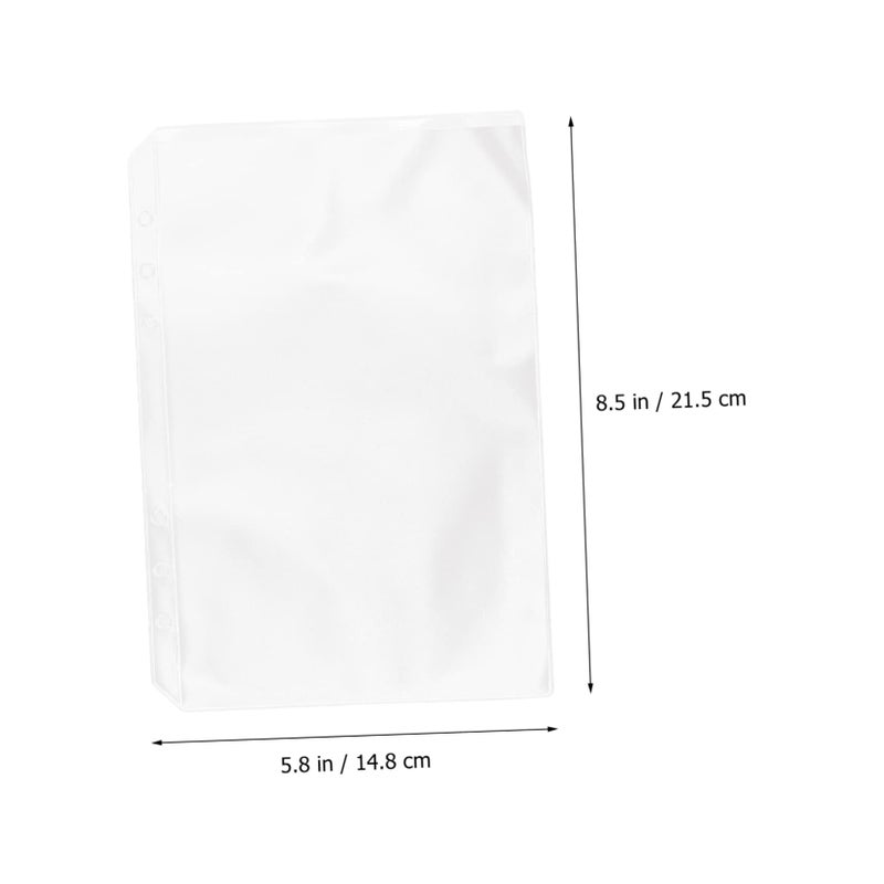 10 Pcs A4 Zipper Storage Bags File Pockets For Binder Office Organization - Image 3