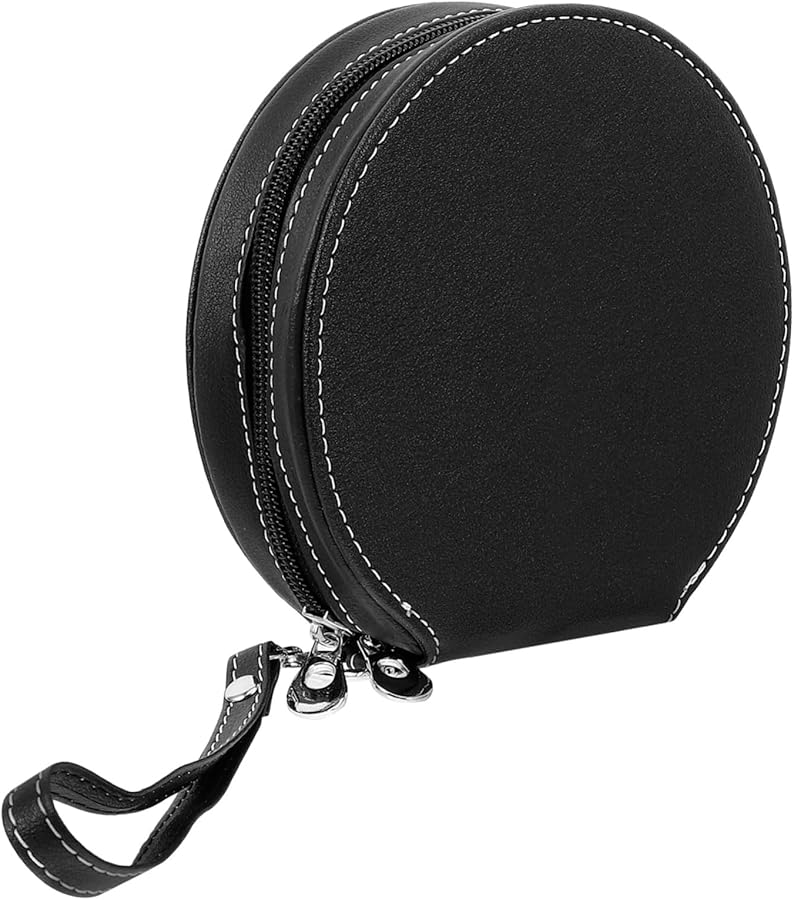 Portable CD Case Holder For Car With Lanyard Durable Storage Bag For Home And Travel - Image 1
